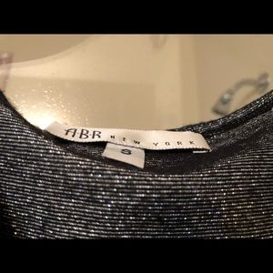 Black and sparkle silver